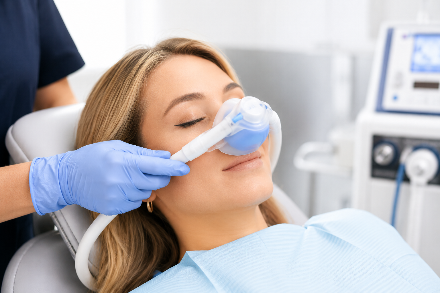 Sedation dentistry visit.