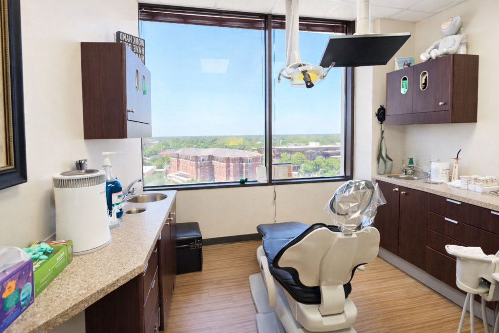 Uptown houston smiles patient room with a view